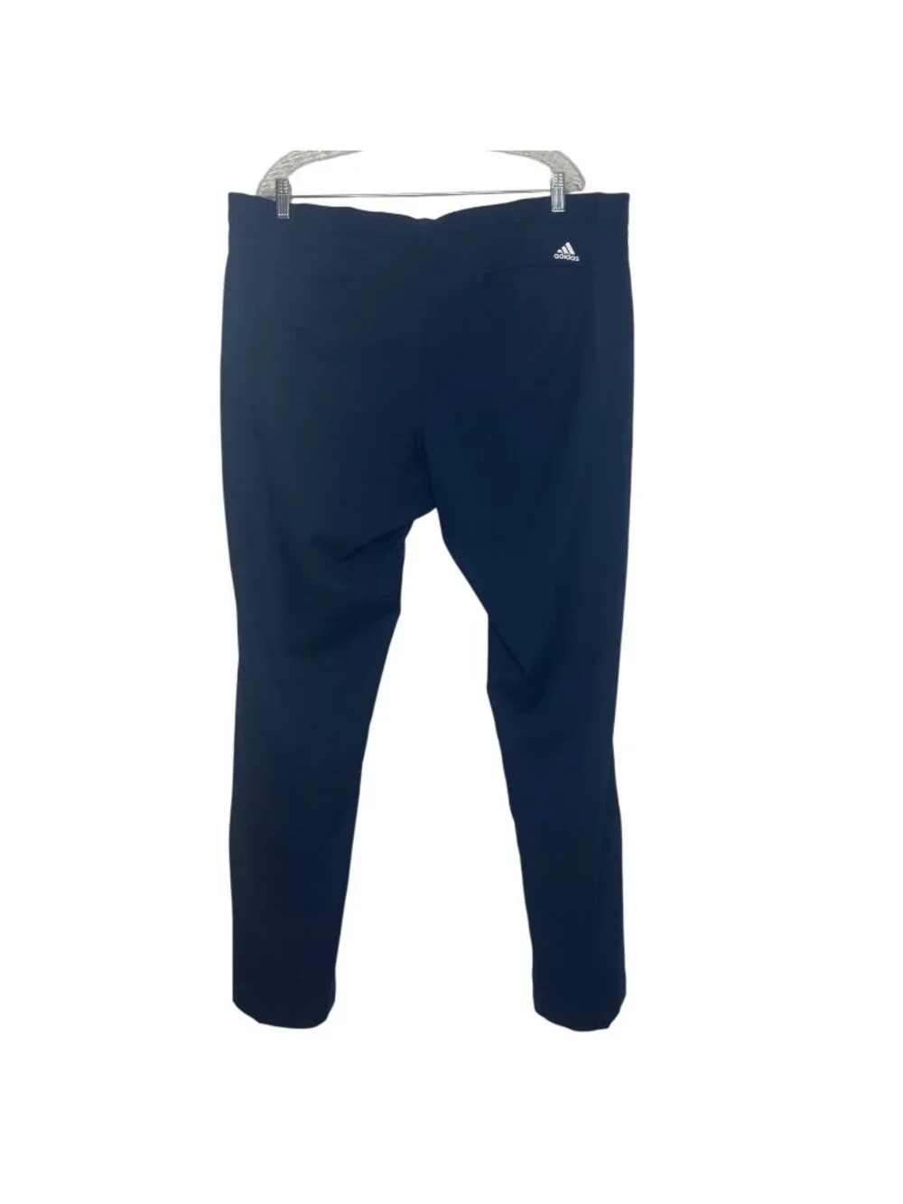 Adidas Golf Pants 40x32 Blue Recycled Polyester Activewear Lightweight